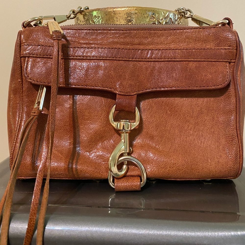 Rebecca Minkoff Tan Mini M.A.C. Crossbody